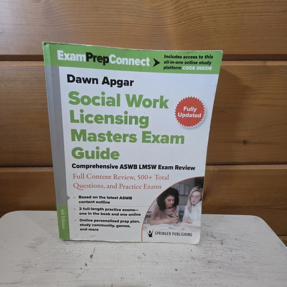 Social Work Licensing Masters Exam Guide ASWB LMSW Exam Dawn Apgar 4th Edition